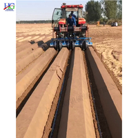 Máquina de siembra de verduras, motocultor suspendido de Tractor, novedad