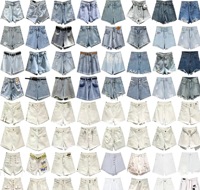 Liquidation de qualité en gros – Été – Couleurs assorties – ONLCARMEN Jean slim en denim uni délavé foncé, coupe droite, taille mi-haute, extensible pour femme