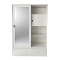 Armoire métallique à deux portes en acier