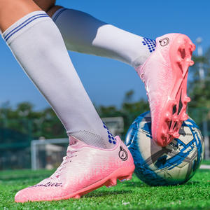 أحذية كرة قدم منخفضة الارتفاع مضادة للانزلاق، أحذية رياضية للتدريب، أحذية كرة قدم للرجال والنساء، متينة وخفيفة الوزن وقابلة للتنفس مع نعل مبطن وشبكة مريحة - Product Image 6