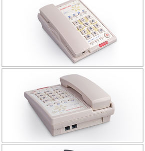 Juego de <span class=keywords><strong>teléfono</strong></span> LCD de línea fija única antigua para oficina y Hotel Microtel Vintage fábrica de teléfonos con cable al <span class=keywords><strong>por</strong></span> mayor - Product Image 3