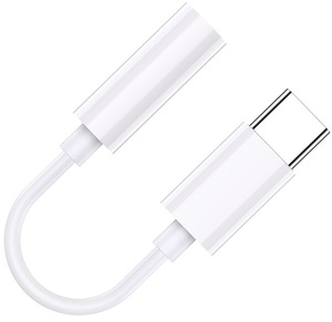 Adaptador de audio USB C a 3.5 mm, convertidor jack para auriculares y audífonos - Product Image 1