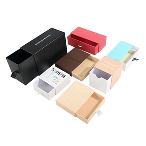 Custom Logo Luxury Rigid Cardboard Paper Pull Out <b>Box</b> Sliding Drawer <b>Gift</b> <b>Box</b> with Insert for Jewelry <b>Gifts</b> - Product Image 2