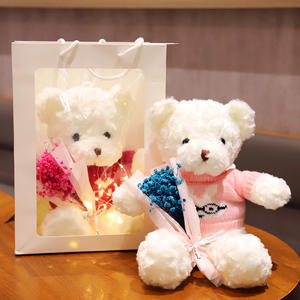 批发情人节礼物女友生日礼物毛衣可爱毛绒泰迪熊 - Product Image 4