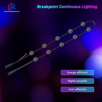 Sumber Cahaya Titik LED DMX512 IP67 Tahan Air DC12V RGB Pixel Node untuk Pencahayaan Lanskap Jembatan dan Taman Luar Ruangan