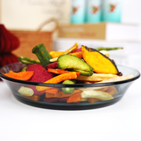 Gezonde zoete VF fruit- en groentechips, harde textuur, vacuümgefrituurd, bulk, Aziatische snacks