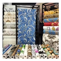 Papier Peint Pvc Décoration Papier Peint Rouleau Classique 3d Papier Peint, Importation Vente Chaude Pas Cher Floral Design Moderne Hôtel 25466