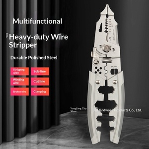 Key Card New Industrial Grade 28-in-One Multifunctional Wire Stripper Hexagonal Wrench Electrician Special <b>Shear</b> Wiring Clamp - Product Image 1