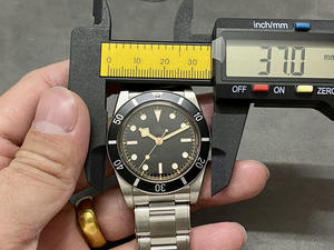 Cadran noir ZF usine 37mm ETA montre mécanique montre automatique étanche de luxe en acier inoxydable 316L de qualité supérieure - Product Image 2