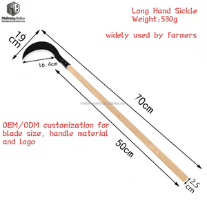 Hoz Multifuncional de Acero al Manganeso para Podar en Altura, Ideal para Agricultura Industrial, Corte de Madera, Banano y Nuez de Betel - Product Image 3