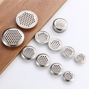 Cubierta de orificios de ventilación de acero inoxidable Xin Gujie para cajones de gabinetes, tapón de malla para flujo de aire, diseño moderno y sencillo - Product Image 3