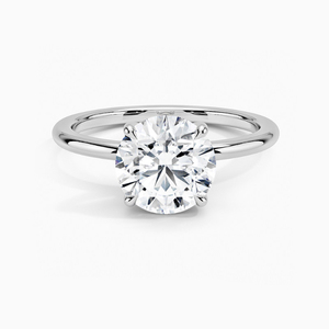 14K 18K Or IGI Certifié 1ct 2ct Bague Solitaire Diamants cultivés en laboratoire Bagues de fiançailles à sertir avec diamant CVD HPHT - Product Image 1