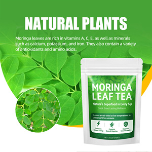 Venta al por mayor etiqueta personalizada orgánica HOJA DE <span class=keywords><strong>Moringa</strong></span> té de hierbas para bajar de peso y vientre plano - Product Image 3