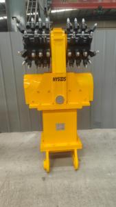 Tête de fraisage transversale hydraulique pour excavatrices de 6 à 9 tonnes SOOSAN MSB02 – Idéale pour la découpe de roche et le creusement de tranchées - Product Image 5