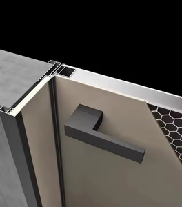 Panel de puerta de nido de abeja de aluminio de alto impacto con puerta de armario de cocina con función impermeable HPL - Product Image 1