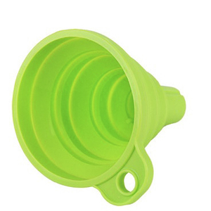 Kitchen Tools Silicone Funnel Foldable Multi-Function Multi-Color Funnel