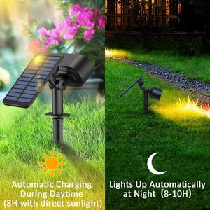 Lámpara Solar para Jardín con Control por Aplicación, IP65 RGB, Impermeable, Decorativa, Iluminación Exterior para Jardín/Patio - Product Image 3