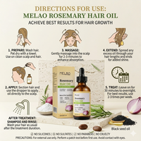Aceite Natural de Romero y Cebolla con Biotina para el Crecimiento Rápido del Cabello, Tratamiento Anticaída, Suero para el Cuero Cabelludo, para Hombres y Mujeres