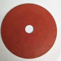 Disque de coupe rouge plat en carbure de silicium, résine verte de haute qualité