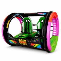 Voiture à bascule à 360 degrés pour adultes, 2 places, prix bas, parc d'attractions, télécommande, rotation à 360 degrés, voiture à bascule à vendre