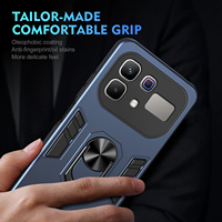 Étui de téléphone pour Infinix Hot 70/GT 50 Pro/Note 60 Ultra/60 Pro, support magnétique, antichoc, PC+TPU, coque de protection durable