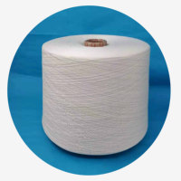 Fils mélangés en coton et bambou en gros pour tricoter des t-shirts ou des chaussettes