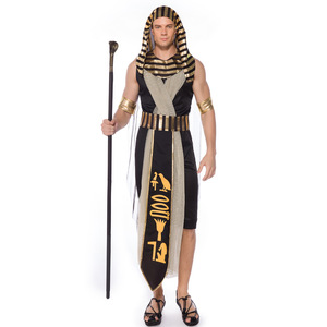 Disfraz de Rey Monarca del Antiguo Egipto XJ, Cosplay de Hombre Adulto como Hijo del Faraón Amon-Ra, Momia Egipcia - Product Image 3