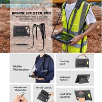 Dropshipping pour la série Ulefone Armor Pad 4, étui de transport multifonctionnel 4 en 1 pour tablette Ulefone, étui de protection pour tablette Android