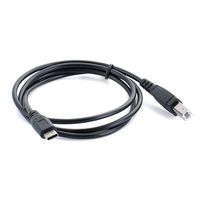 Cable de datos de impresora USB 2,0 tipo B a tipo C USB C