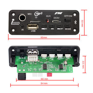 SMT MP3 Decoder <span class=keywords><strong>Module</strong></span> Assemblage Fabriek Leverancier One-stop Custom SMT PCB MP3 Speler Board Assemblage Fabriek Fabrikant - Product Image 5