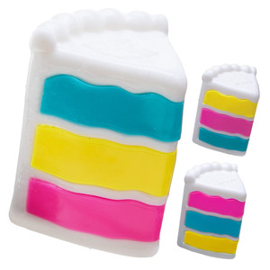 ของเล่นบีบ NeeDoh Peace O' Cake สีสันสดใส รูปเค้กหลายชั้น บรรเทาความเครียด กล่องสุ่ม สำหรับเด็กและผู้ใหญ่ ของเล่นเสริมพัฒนาการทางประสาทสัมผัส - Product Image 2