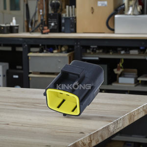 Base de Conector de Alta Resistencia <span class=keywords><strong>AMP</strong></span> Negra de 8 Vías, 174984-2 + 1-174985-1, ECONOSEAL <span class=keywords><strong>J</strong></span>-MARK II - Product Image 4