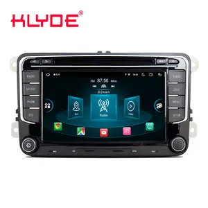 Klyde 7/8/9 Zoll 2DIN Android Autoradio 8 128G Carplay Auto DVD-Player für Vw Golf 5 6 Passat B6 Jetta Tiguan Touran Caddy Polo