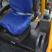 Traktor Berat Backhoe Loader Dijual 2500kg MR30-25 dengan Hammer dan Rotating Grab