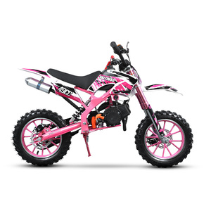 Motocicleta Todoterreno HUANG KAI de 49cc para Niños, Motor de Gasolina de 2 Tiempos, Mini Pit Bike con Carga Máxima de 100kg, Velocidad de 40km/h, Transmisión por Cadena - Product Image 1