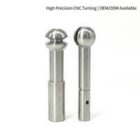 Goupille de verrouillage à bille en acier inoxydable de précision CNC personnalisée, goupille de verrouillage rapide robuste OEM pour machines industrielles