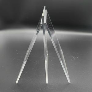 Plaque en acrylique PMMA <span class=keywords><strong>transparente</strong></span> pour présentoir de vente au détail, épaisseur 8 mm, <span class=keywords><strong>imprimable</strong></span> UV, tailles personnalisables, facile à plier, plateau surélevé en plastique transparent - Product Image 5