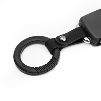 Porte-clés de poche EDC portable, utilitaire extérieur, porte-clés en titane, mousqueton d'escalade extérieur