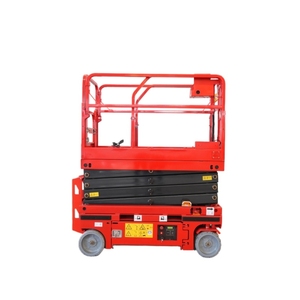 Elevador autopropulsado de pluma de andamio eléctrico para reparación de techo de terminales - Product Image 2