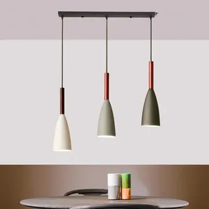 Lampade a Sospensione LED E27 Moderne per Tavolo da Pranzo, Isola Cucina, Lampada Sospesa Minimalista Nordica, Decorazione per Soggiorno - Product Image 1