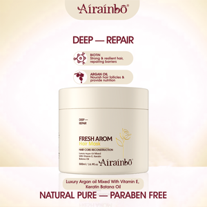 <span class=keywords><strong>Mascarilla</strong></span> Capilar Reparadora Profunda Fresh Arom, Proporciona Hidratación Intensa <span class=keywords><strong>para</strong></span> <span class=keywords><strong>Suavizar</strong></span> y Revitalizar <span class=keywords><strong>el</strong></span> <span class=keywords><strong>Cabello</strong></span> Seco, Quebradizo y Dañado - Product Image 1