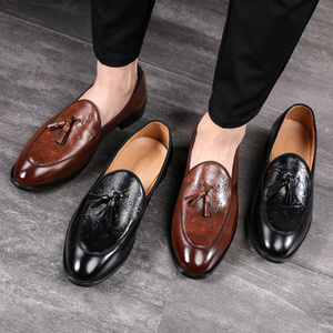 Scarpe Eleganti Classiche da Uomo per Matrimoni e Feste, con Logo Personalizzato, Produzione all'Ingrosso, Collezione 2025 - Product Image 1