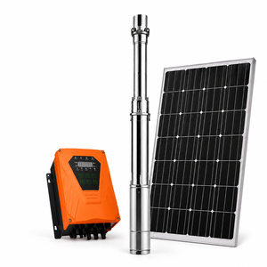 Pompe submersible solaire en acier inoxydable de 4 pouces avec contrôleur MPPT pour l'irrigation des puits profonds - Product Image 2