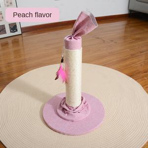 Tiragraffi per Gatti Salvaspazio Stile Caramella, Torre per Arrampicata in Sisal Resistente, Facile da Installare, Compatto - Product Image 6