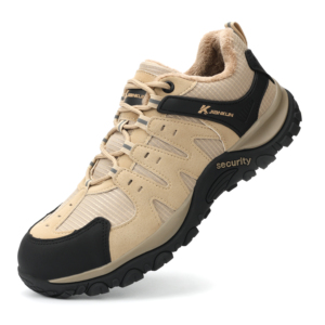 <span class=keywords><strong>Botas</strong></span> de Construcción Impermeables con Puntera de Acero Antideslizante JIANKUN JK-26-18 con Parte Superior de Cuero de Microfibra - Product Image 1