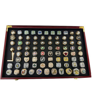 Bague de championnat de basket-ball <span class=keywords><strong>NBA</strong></span> 1947-2024, trophée, ensemble complet de 79 pièces, bijoux en alliage pour homme, mode, haute qualité, bagues de sport personnalisées - Product Image 2