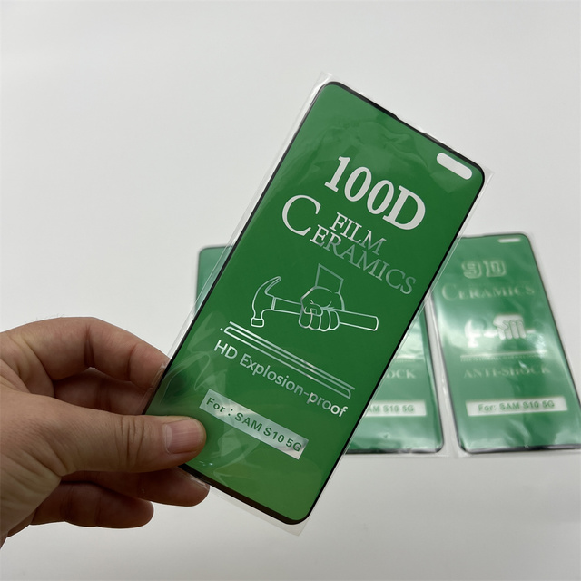 Best Selling QWD Shatter Proof Soft Ceramic Dirt-resistant 2.5D Screen Protector Anti-Shock Clear Matte for Mobile Phone