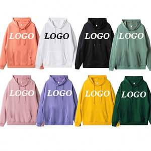 Hombres de alta calidad ropa gruesa al por mayor primavera otoño casual sudaderas con capucha logotipo personalizado - Product Image 1