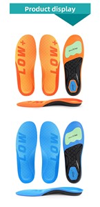 Plantillas Ortopédicas Deportivas Unisex para Pie Plano Ligero, Moderado o Severo, Soporte de Arco Alto, Almohadillas Ortopédicas XO - Product Image 6