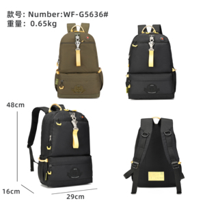 Wholesale Waterproof Lightweight Polyester Large Capacity Portable Tough Fashion <strong>Backpack</strong> for Men - Product Image 2